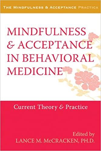 Book cover of "Mindfulness and Acceptance in Behavioral Medicine"