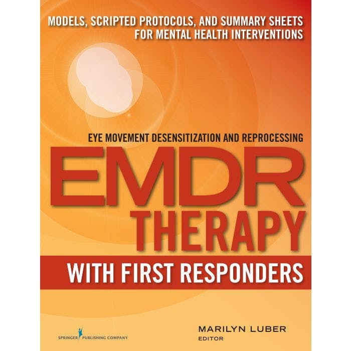 Book cover of "EMDR with First Responders"