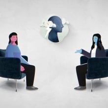 illustration of therapy demonstration
